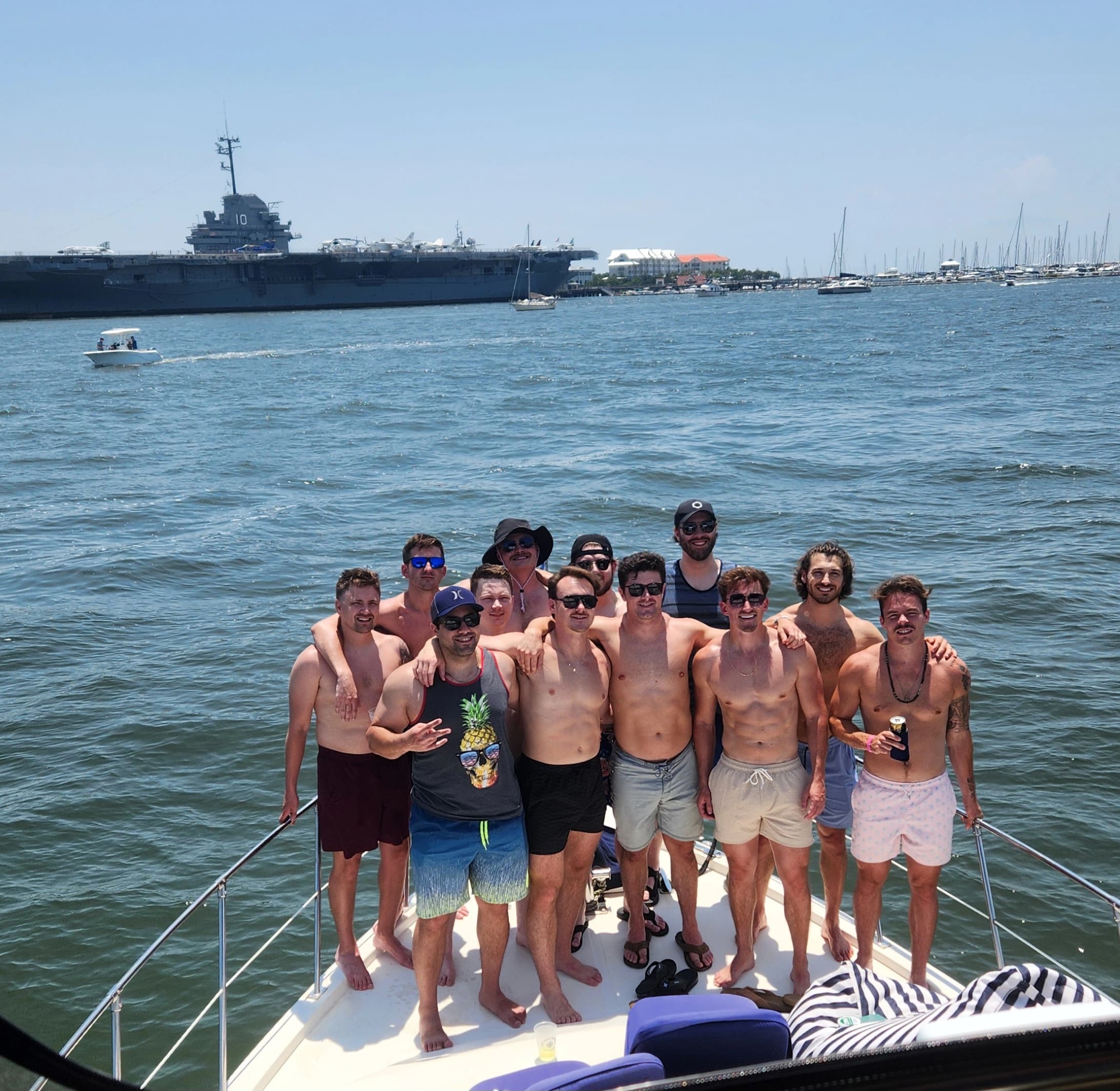 Bachelor Party with Southern Wonder Yacht Charters in Charleston, South Carolina