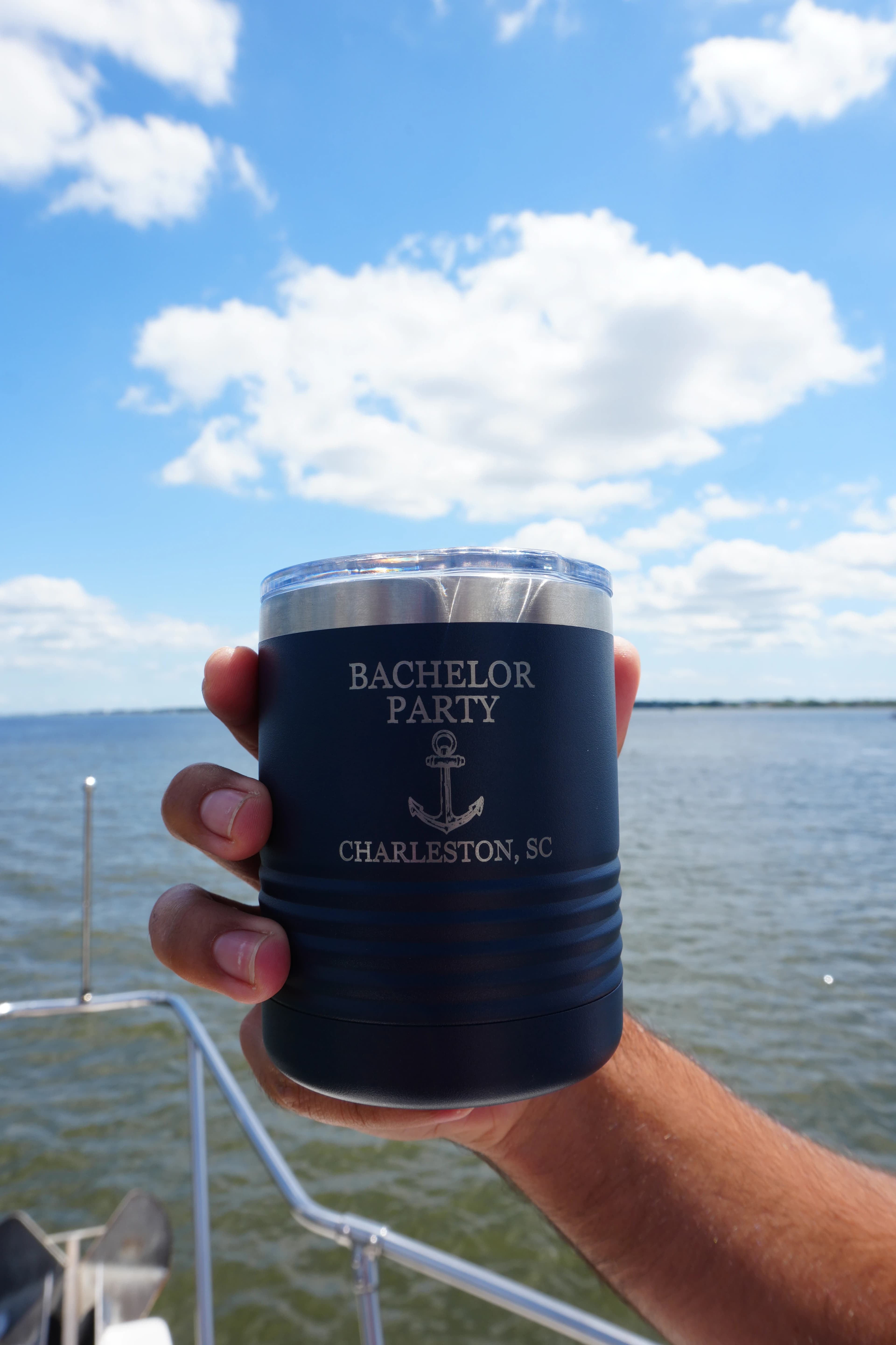 Southern Wonder yacht in Charleston Harbor
