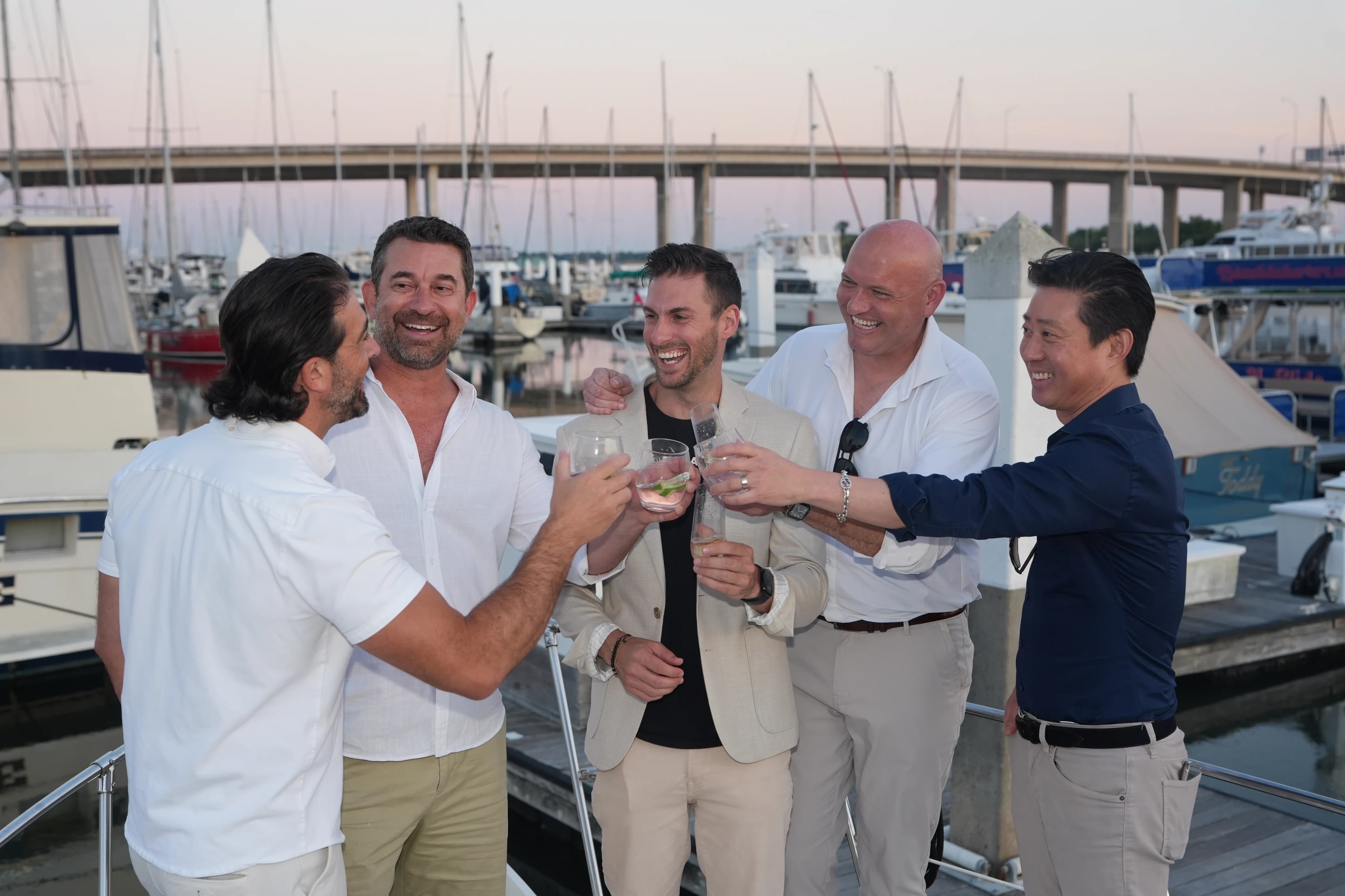 Southern Wonder yacht for a Charleston company event