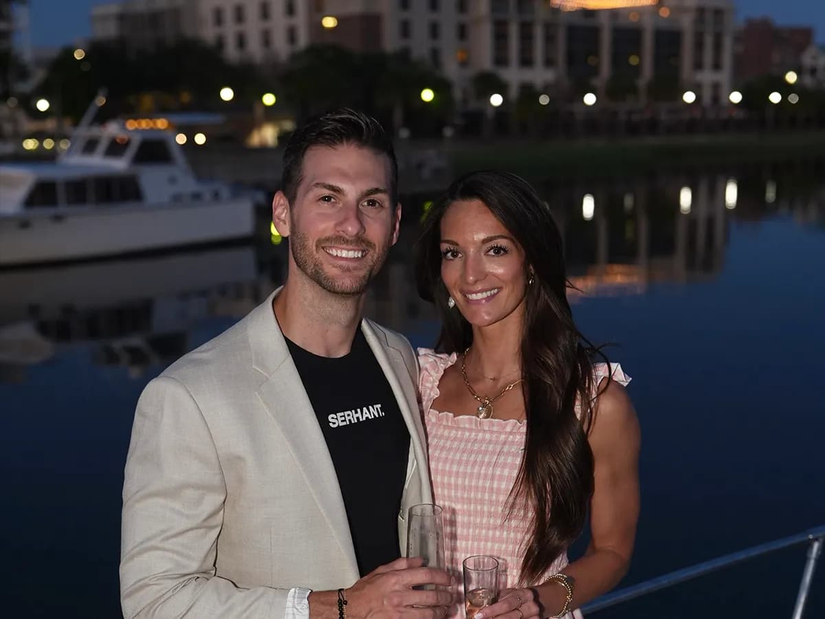 Guests enjoying a private yacht experience